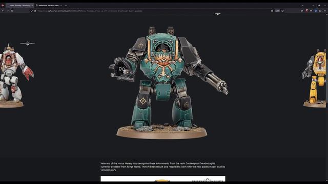 Plastic LEGION contemptor upgrades! Heresy Thursday смотреть онлайн