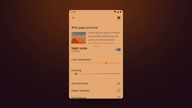 Relax your eyes with Opera for Android with ultimate night mode смотреть онлайн