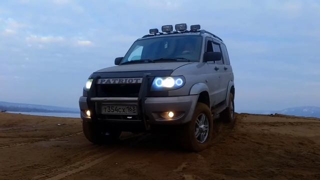 Прохват на УАЗ Патриот. смотреть онлайн