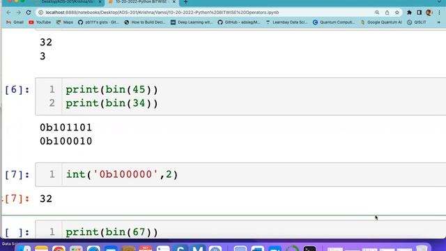 10-20-2022-Python Bitwise Operators смотреть онлайн