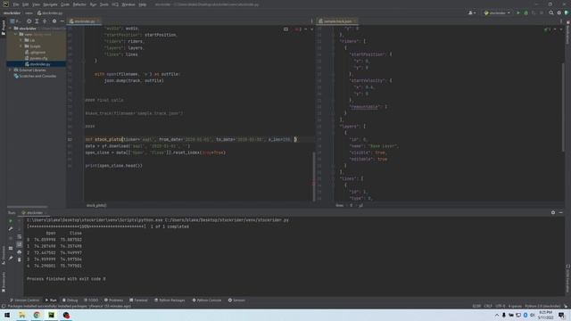 Map Stock Price Data to a LineRider Track with Python (Tutorial) смотреть онлайн