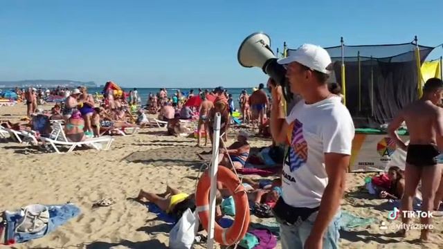 Самосы на море , Анапа Витязево , Центральный пляж у Паралии, рядом с Пирсом Витязево смотреть онлайн