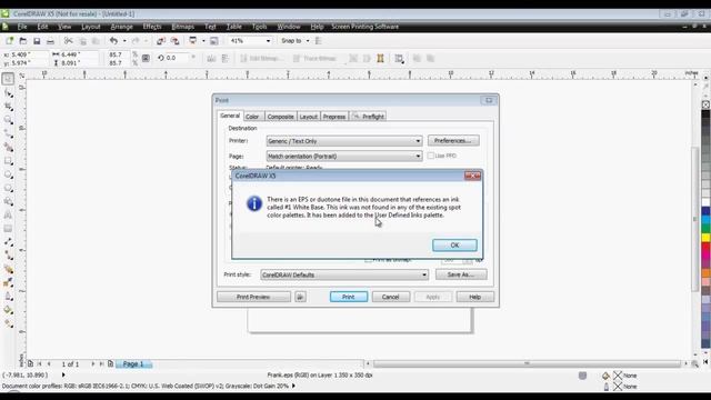 Importing Simulated Process files into CorelDRAW смотреть онлайн