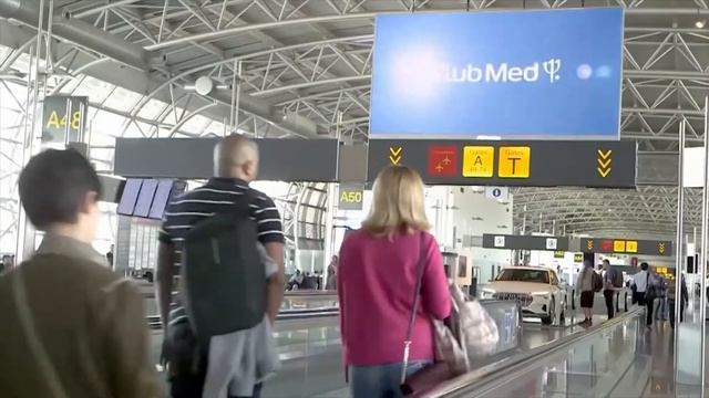 Рекламные светодиодные LED экраны AOTO, Аэропорт Брюссель смотреть онлайн