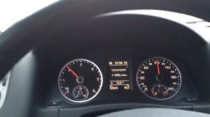 Динамика обгона vw tiguan в спорт режиме