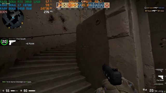 CS: GO: 1440P DUST 2 MAX TEST - 12 GB RTX 3060 & I7 10700 смотреть онлайн