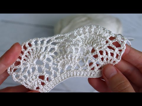 АЖУРНЫЙ узор крючком смотреть онлайн