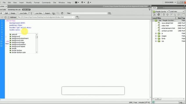 Vertical Align Center in HTML5 and CSS3 смотреть онлайн
