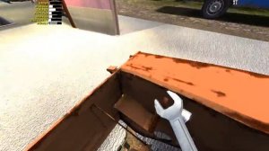 игре My Summer Car как забирать машину. инструментами ключами.