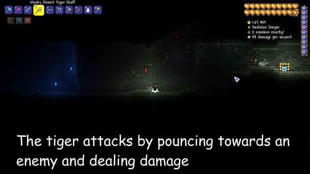 Terraria 1.4 Desert Key and Desert Tiger Staff Quick Look смотреть онлайн