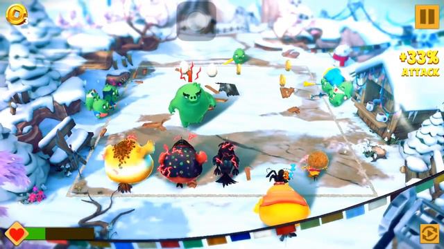 Angry Birds Evolution - CHAPTER 9 - UNDER SIEGE - Gameplay IOS/Android Video
