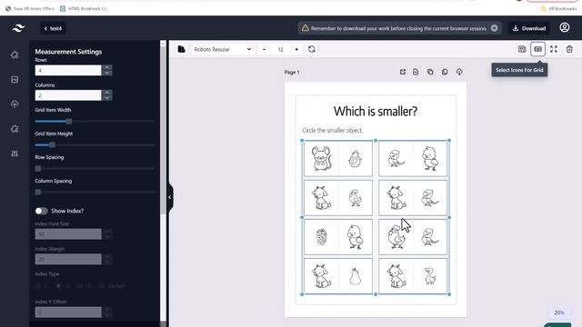 Create Activity Books Easily With The Measurement Worksheets Generator смотреть онлайн