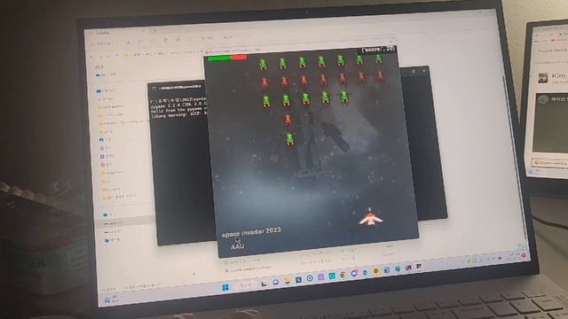 python game made by myself...space invader смотреть онлайн