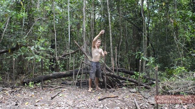 Primitive Technology- Planting Cassava and Yams смотреть онлайн