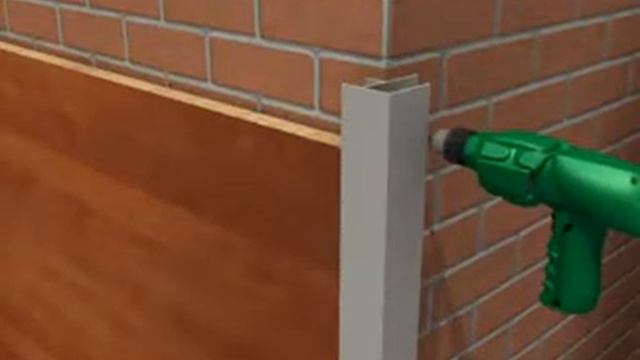 Монтаж внешнего угла Волдевин