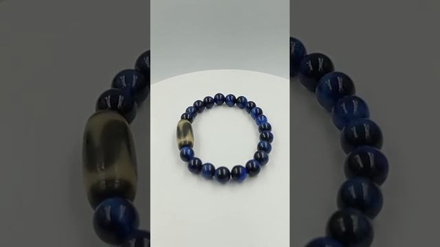 Зуб тигра бусина Дзи (браслет соколиный глаз) смотреть онлайн