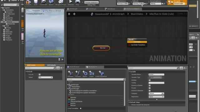 Создание персонажа с нуля UE4 # 4 смотреть онлайн