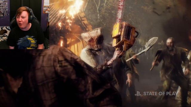 I'M SO EXCITED!! | Resident Evil 4 Remake VR & Seperate Ways Trailer Reveal REACTION! смотреть онлайн