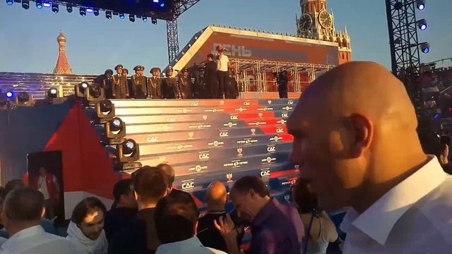 Праздник бокса в России 22 июля 2017 года старт дает Москва ! Красная площадь! смотреть онлайн
