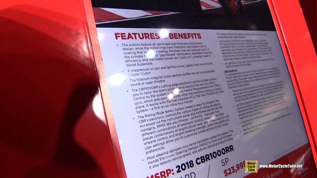 2018 Honda CBR1000RR - Walkaround - 2018 Toronto Motorcycle Show смотреть онлайн