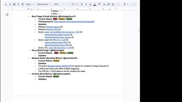 Kubernetes Release Team Meeting for 20230707 смотреть онлайн