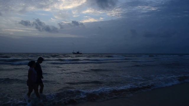 Cavelossim beach Goa - Sunset vew смотреть онлайн
