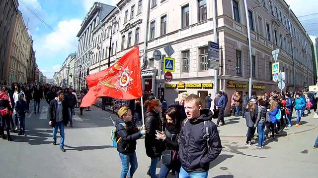 Санкт-Петербург людское море, St. Petersburg human sea смотреть онлайн