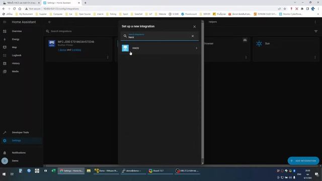 [Home Assistant EP.3] การติดตั้ง HACS และการติดตั้ง Add On บน Supervisor смотреть онлайн