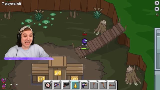 Lucky Blocks Imposter Role in Among Us (custom mod) смотреть онлайн