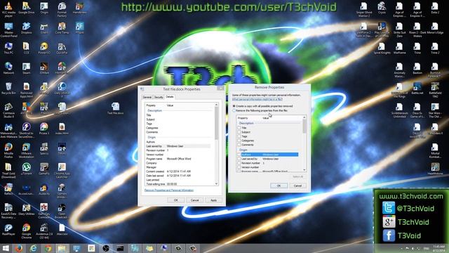 HOW-TO: Erase File Property Details on Windows 8.1/8/7 смотреть онлайн