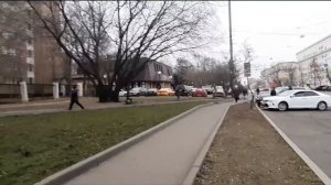 Москва. Дорога до Покровского монастыря от м. Пролетарская