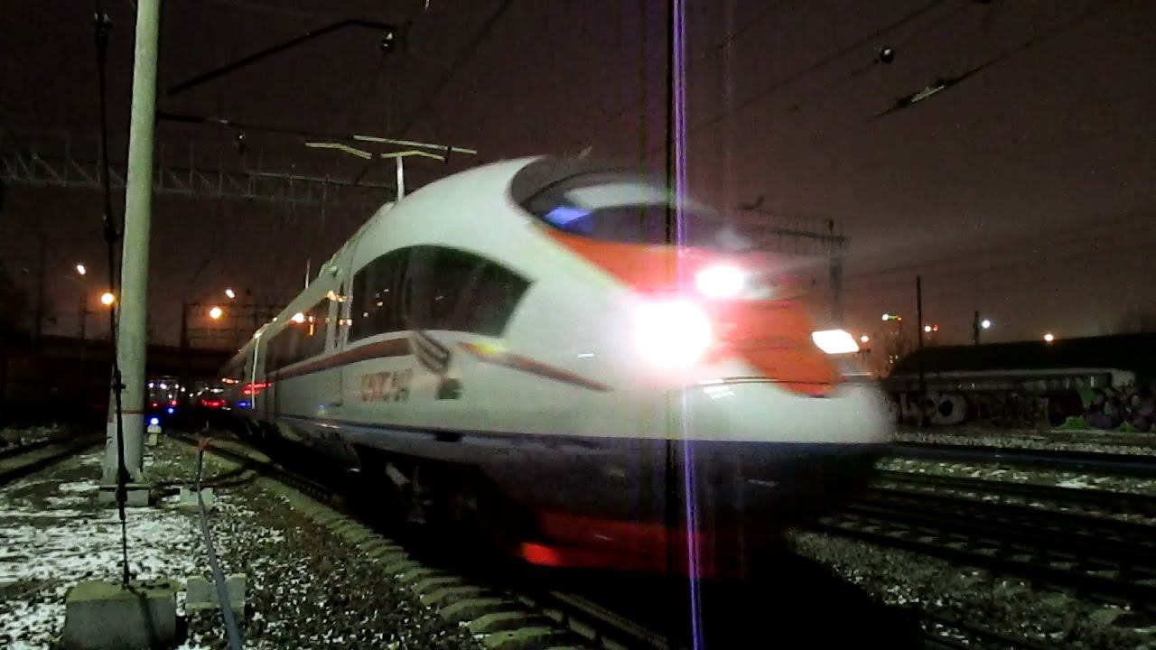 Электропоезд "Сапсан" ЭВС1-13 смотреть онлайн