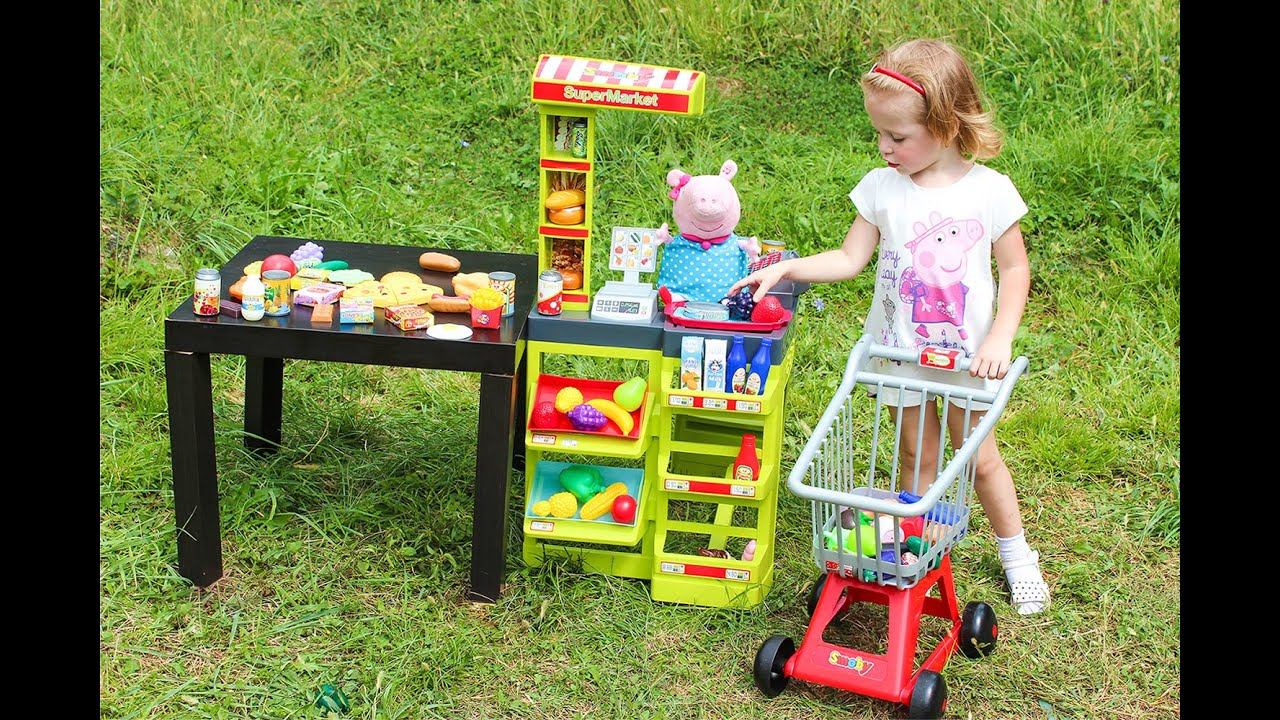 Играем вместе в магазин - Супермаркет / Игры для детей смотреть онлайн