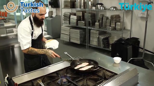 How to cook perfect Sea Bass | Vegas Top Chefs Cooking Turkish Food | Recipe by Chef Daniel Stramm смотреть онлайн