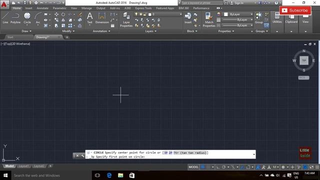 how to use circle command in AutoCAD || AutoCAD 2016 tutorial for beginners in Hindi смотреть онлайн