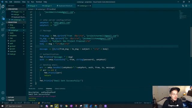 Golang SMTP, Post Request, and TLS | Learn To Code | Part 4 смотреть онлайн