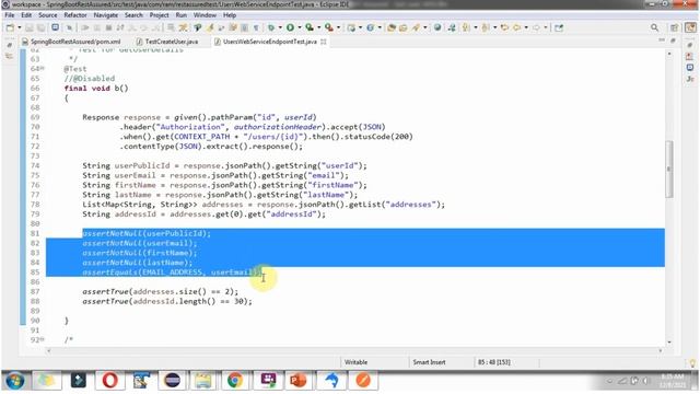 Creating a Get User Details API Test Client with Rest Assured: Spring Boot API Testing смотреть онлайн
