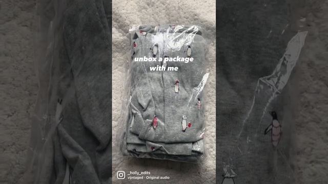 unbox a package with me ???✨~ Christmas Pyjamas edition #christmas #unboxing #preppy #thatgirl смотреть онлайн
