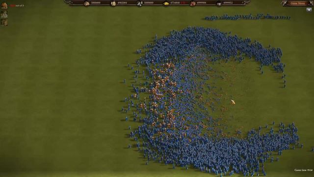 5,000 ARCHERS vs 200 GENERALS!! - COSSACKS 3 смотреть онлайн