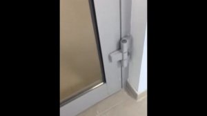 РЕГУЛИРОВКА АЛЮМИНИЕВОЙ ДВЕРИ