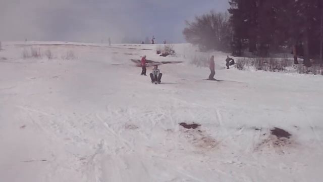 Приземление от бога и руль сломал))) смотреть онлайн