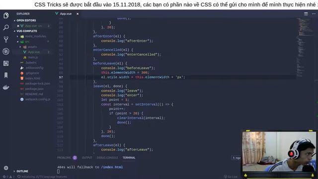 Ep14 | #10 | Tạo một hiệu ứng Javascript hay ho Vue.js - RHP Team смотреть онлайн