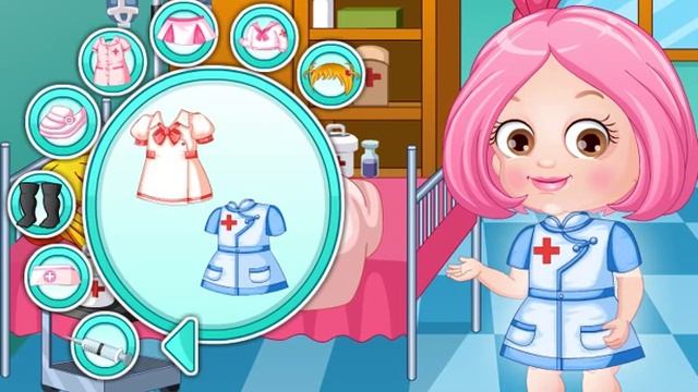 Baby Hazel Doctor Dressup (Малышка Хейзел доктор) - прохождение игры смотреть онлайн