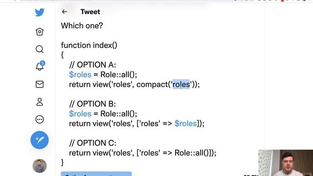 Controller Variables to View: Compact, Array or Other Way? смотреть онлайн