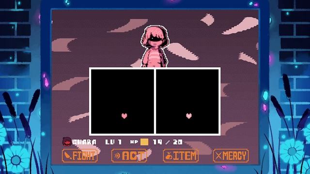 Undertale: Bits and Pieces - Mirror Frisk Secret Boss Battle (Pacifist) смотреть онлайн