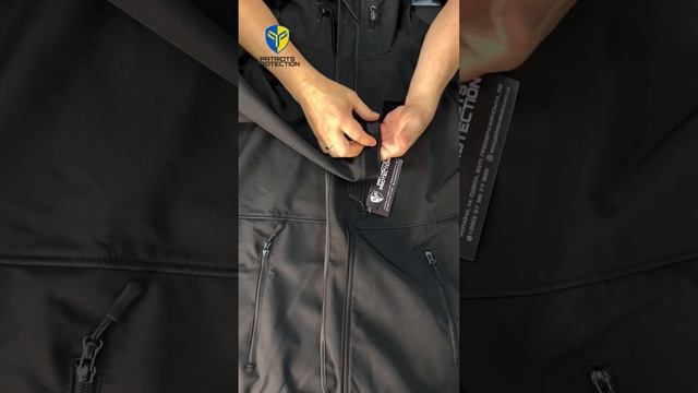 Куртка чорна власного виробництва Patriots Protection смотреть онлайн