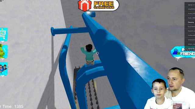 ПОБЕГ ОТ ГРИНЧА с ПАПОЙ в ROBLOX! Побегиз тюрьмы цифрового цирка ГРИНЧА в Роблокс ! смотреть онлайн