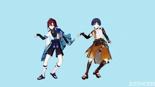 【MMD GENSHIN IMPACT/原神】Heizou and Wanderer | Samsara смотреть онлайн