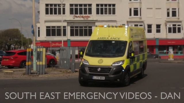 South East Coast Ambulance Service Fiat Ducato Responding смотреть онлайн