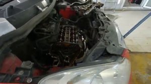 Замена цепи ГРМ Opel Corsa 1.2 (Опель корса 1.2)